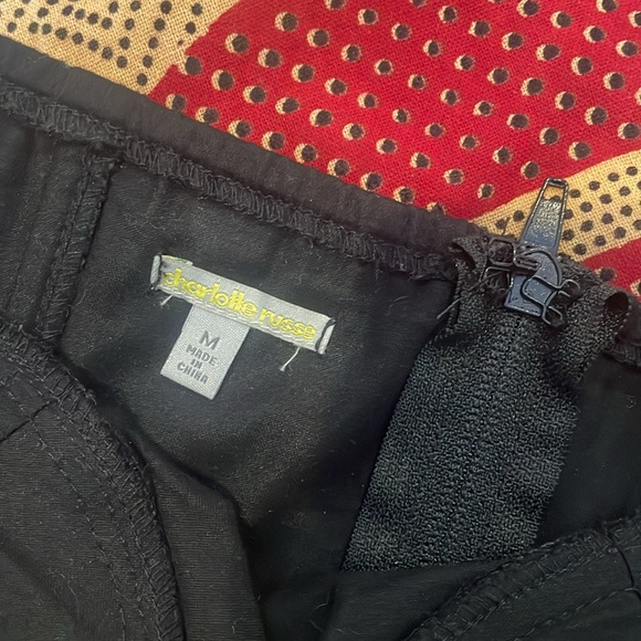 Like new Charlotte Russe strapless black top - Picture 4 of 5